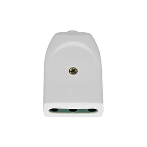 00222.B Presa 2P+T 16A P17 Assiale Bianco