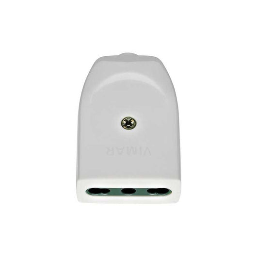 00223.B Presa Mobile Sicury 2P+T 16A P17/11 Assiale Bianco