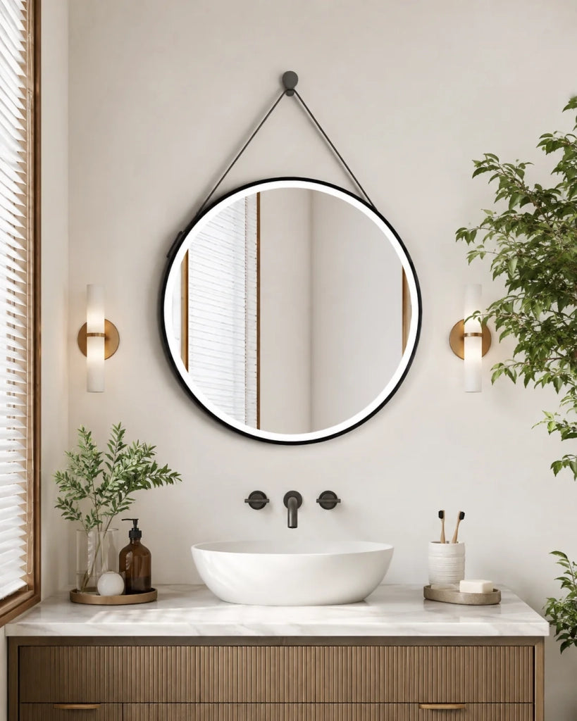Specchio LED Selene 60x85 cm vetro