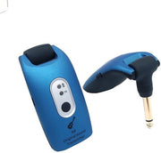 Sistema per Chitarra Elettrica - 2,4 GHz - Infrarosso - Blu - Adatto per Chitarra Bassa e Chitarra Elettrica