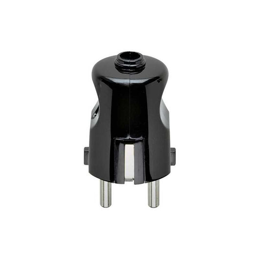 00230 Spina 2P+T 16A Tedesco Assiale Nero