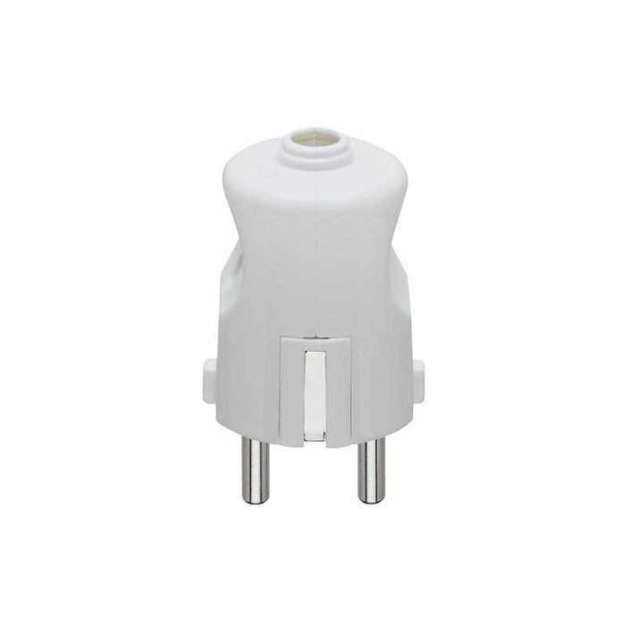 00230.B Spina 2P+T 16A Tedesco Assiale Bianco