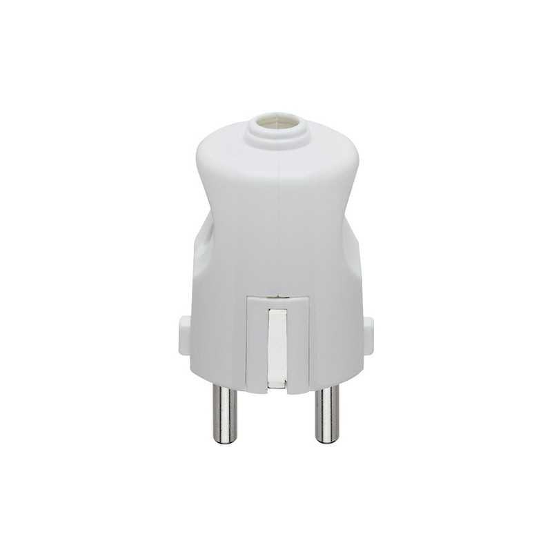 00230.B Spina 2P+T 16A Tedesco Assiale Bianco