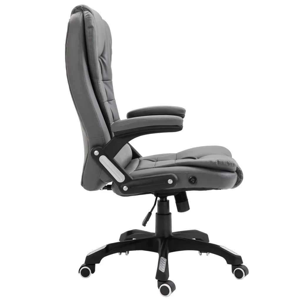 Sedia da Ufficio Antracite in Similpelle