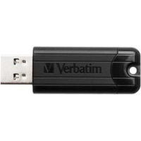 Verbatim pinstripe 3.0 - memoria usb 3.0 da 256gb  - nero - 49320