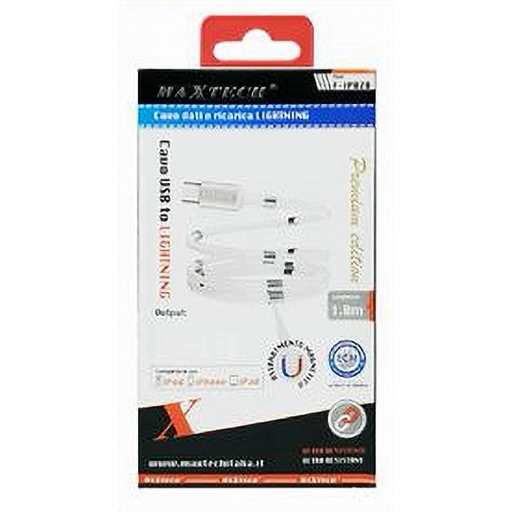 Trade Shop - Cavo Usb Ricarica Trasferimento Dati A Lightning 2.4a 1mt Iphone Ipad F-ip028 -