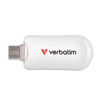 Verbatim 30231 unità flash usb 512 gb usb tipo-c 3.2 gen 1 (3.1 gen 1) bianco