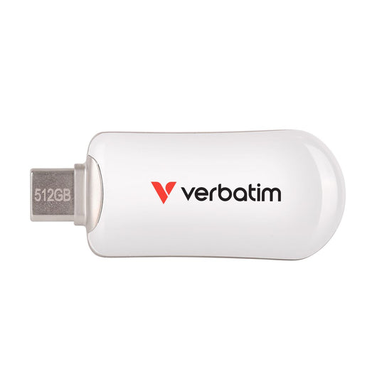 Verbatim 30231 unità flash usb 512 gb usb tipo-c 3.2 gen 1 (3.1 gen 1) bianco