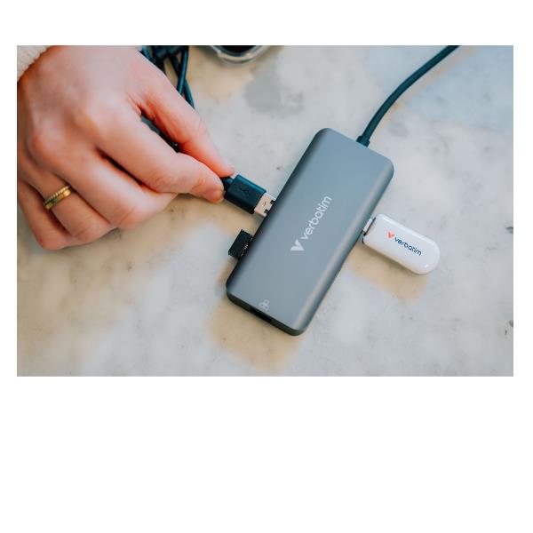 Usb c multiport hub 6 porte rj45 - 32157