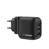 Verbatim mini gan charger 70w universale nero ac ricarica rapida interno - 32229