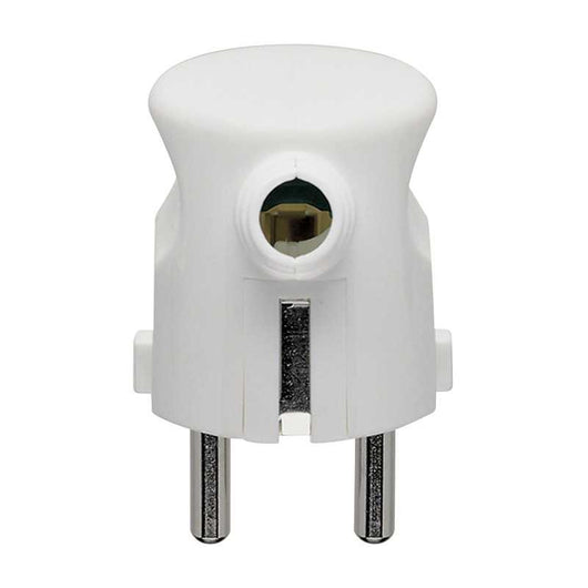 00241.B Spina 2P+T 16A S31 Uscita Cavo 90° Bianco