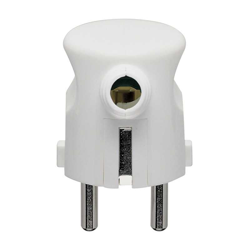 00241.B Spina 2P+T 16A S31 Uscita Cavo 90° Bianco