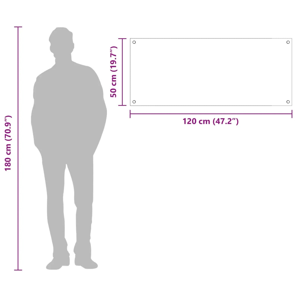 Schienale da cucina Grigio chiaro 120 x 50 cm vetro temperato 42001308