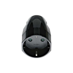 00250 Presa 2P+T 16A Tedesco Assiale Nero