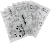 Chiave d'accesso a forma di foglia in plastica con motivi artigianali (ragazzo 20 x 29 cm)