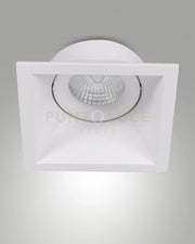 TOODLE FARETTO ATTACCO GU10 QUADRATO BIANCO ORIENTABILE 9,3CM