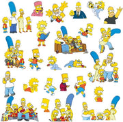 Decorazione per Parete 3D Simpson, Sticker per Muro per Camere dei Bambini, Camera dei Bambini, Decorazione per Parete, Poster di Cartone, Decorazione per Interni
