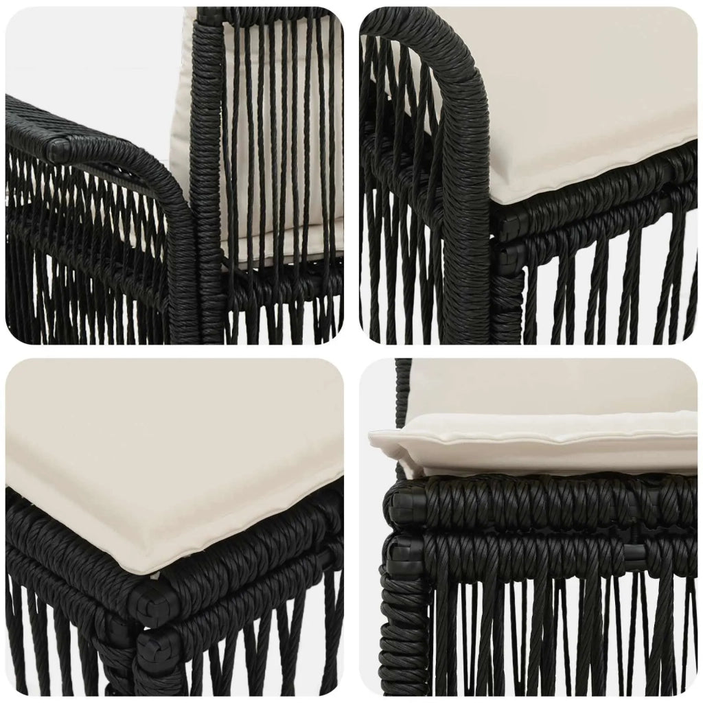 Set Divano da Giardino 7 pz 6-Numero di posti 3436792