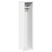 Mobile da Bagno | Armadio da bagno con Portarotolo Bianco 20,5x20x90 cm