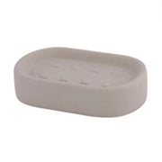 Trade Shop - Porta Sapone Piatto Supporto Saponetta Accessorio Arredo Per Bagno Tortora 87815 -