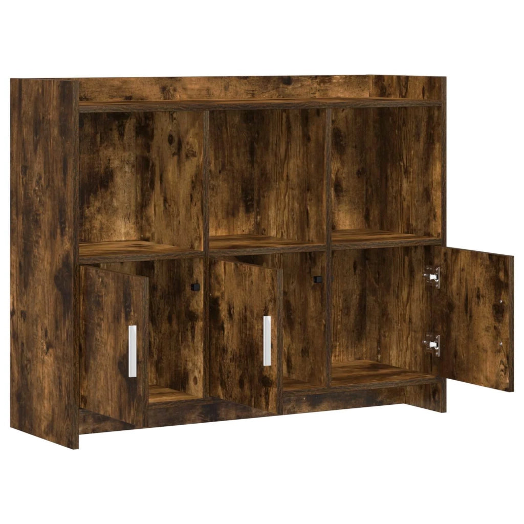 Credenza Rovere Fumo 98,5 x 33 x 80 cm Legno ingegnerizzato 8011143