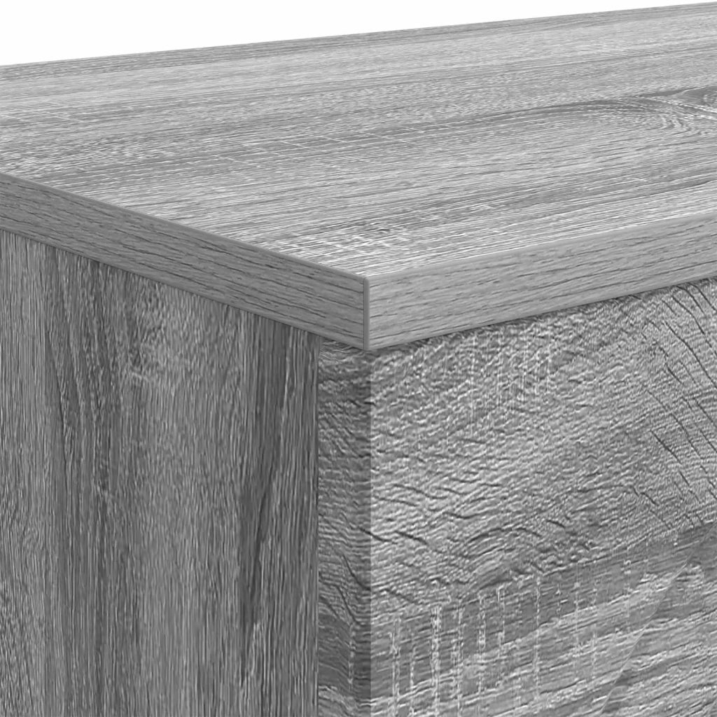 Tavolino da salotto Grigio Sonoma 102 x 35 x 75 cm 899933