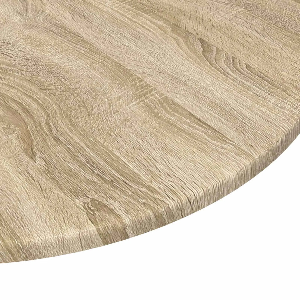 Piano del tavolo rovere sonoma Ø 80 x 1,5 cm Legno multistrato 880423