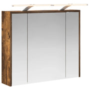 Mobiletto per specchio da Bagno | Armadio da bagno Rovere fum¨¦ 73,5 x 16 x 62,5 cm