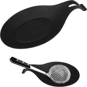 Sostituto di cucchiaio in silicone, sostituto di cucchiaio per cucina in silicone, supporto per cucchiai in forma di mandorla per cucina resistente a forno e lavastoviglie