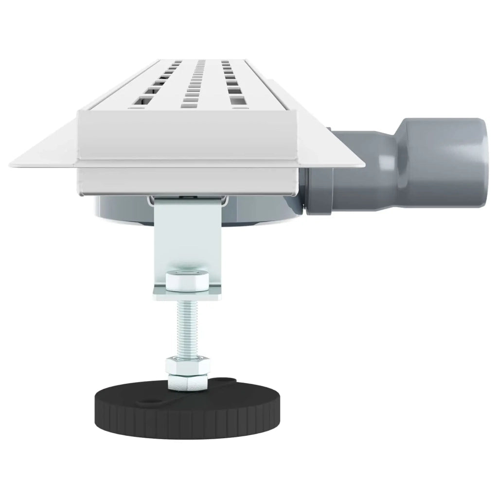 Scarico doccia con copertura in vetro e sifone a 360° 100 cm