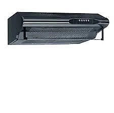 Elica Concorde LX BL F-60 Cappe Sottopensile Nera 60 cm.
