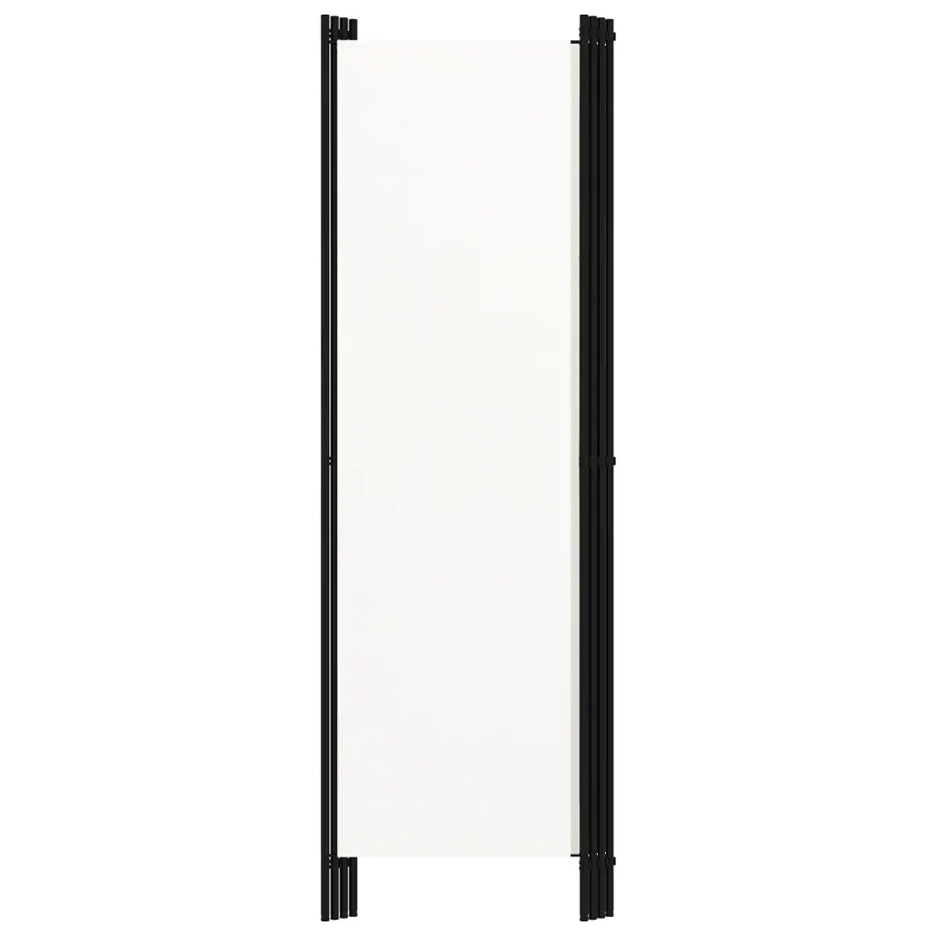 Paravento a 5 Pannelli Bianco 200x180 cm 320719
