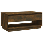 Tavolino da salotto | Tavolino da caff¨¨ | Tavolino da Soggiorno Rovere Fumo 102,5x55x44 cm in Truciolato