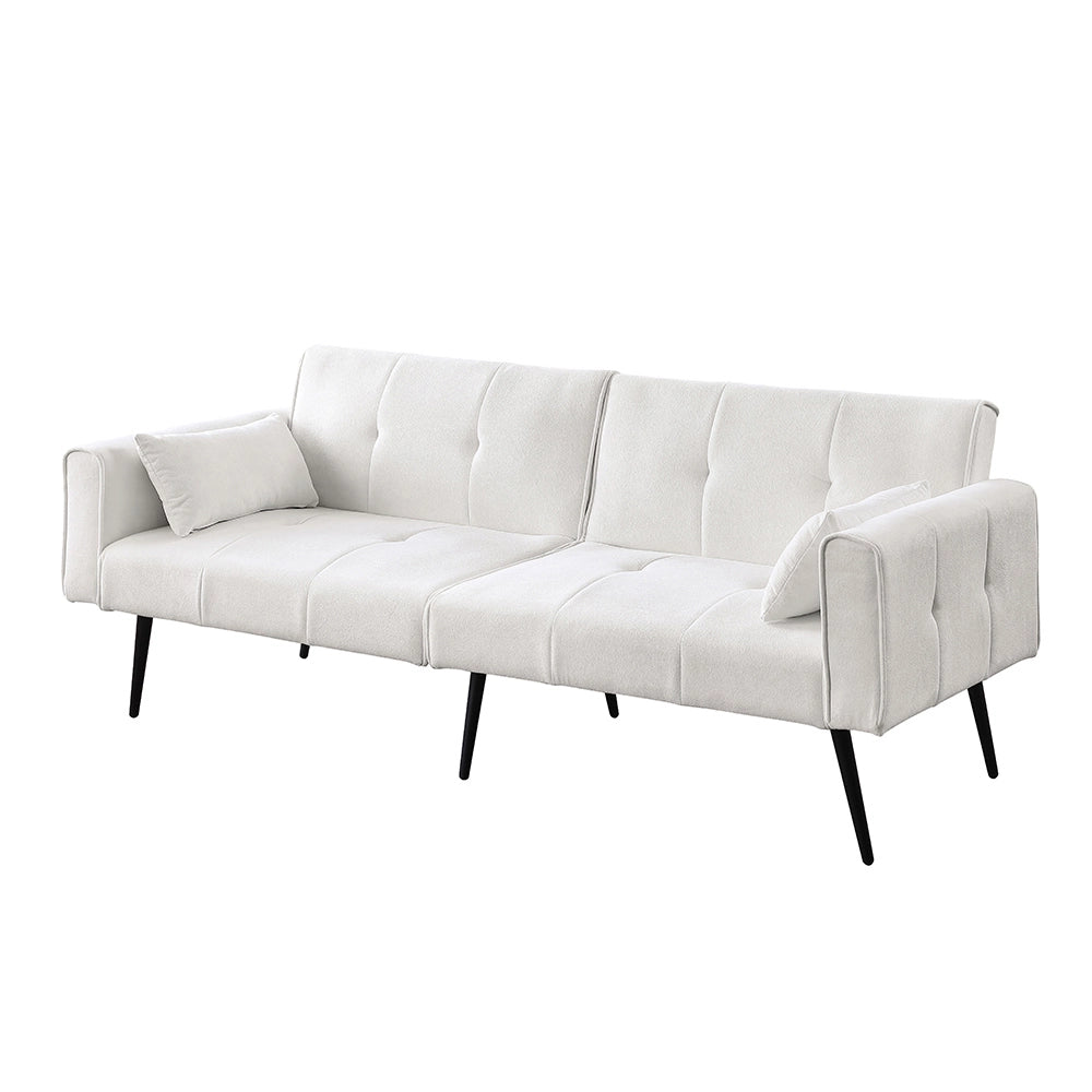 Divano letto futon - Xylo - 2 posti, schienale regolabile