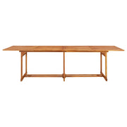 Tavolo da Pranzo per Esterni 280x90x75cm Legno Massello Acacia 315947