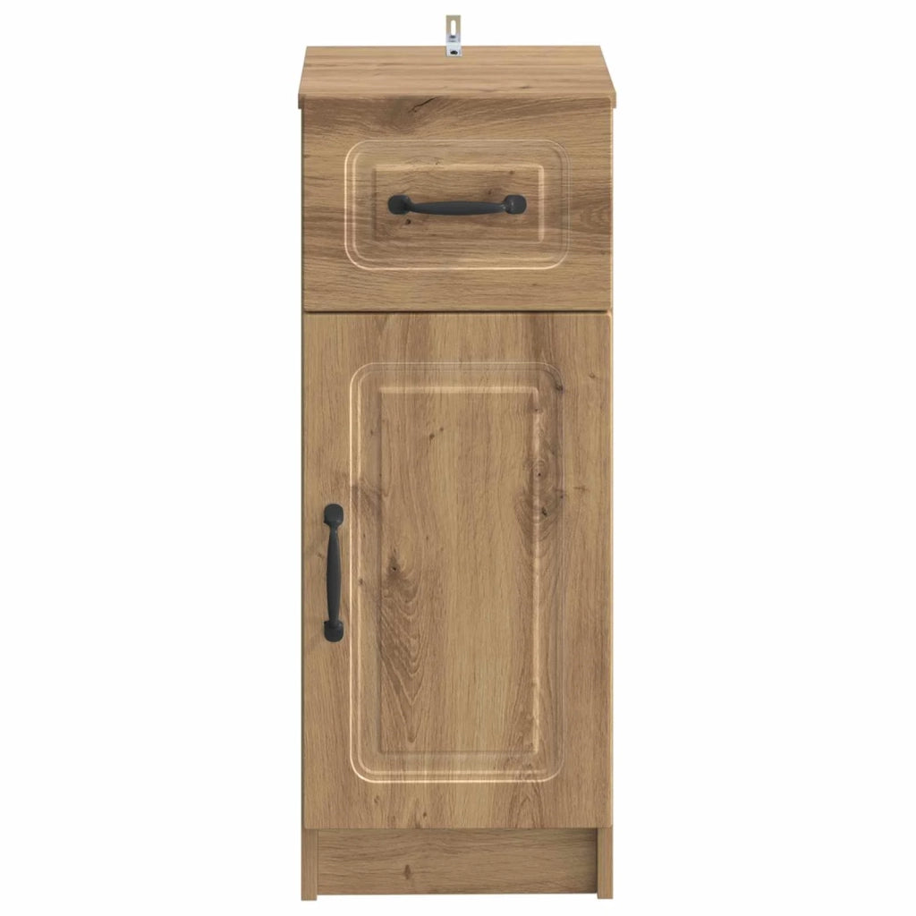 Mobiletto da Bagno UTRECHT Rovere Artigianale 30 x 31 x 77 cm 897714