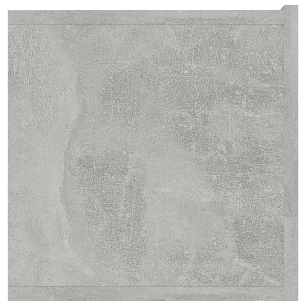 Mobile Porta TV Grigio Cemento 120x30x30cm in Legno Multistrato 801494