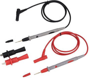 Sonda multimetro precisa con alligatore e cavo di misura 1000 V 20 A con connettore banana.