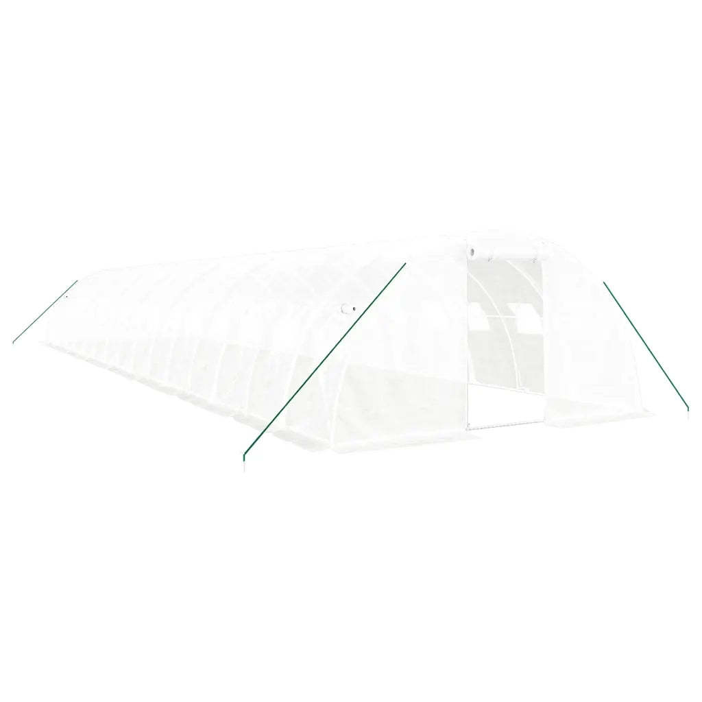 Serra con Telaio in Acciaio Bianco 64 mÂ² 16x4x2 mcod mxl 100736