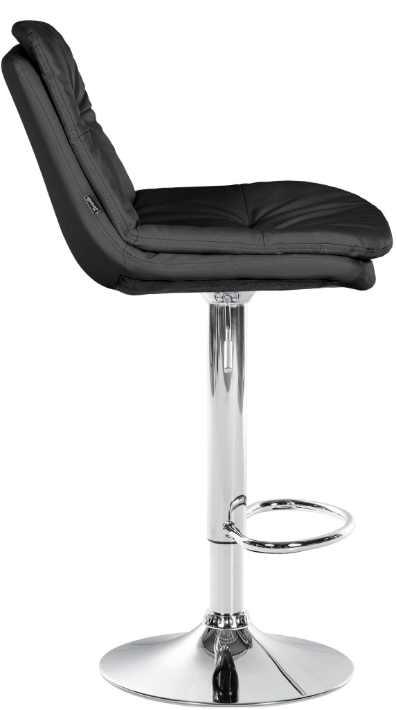 Barhocker Laurel Kunstleder chrom