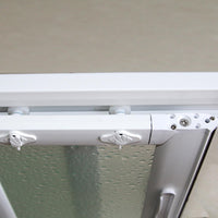 Box Doccia Sopravasca 75x140 CM in Acrilico mod. Plutone con apertura centrale