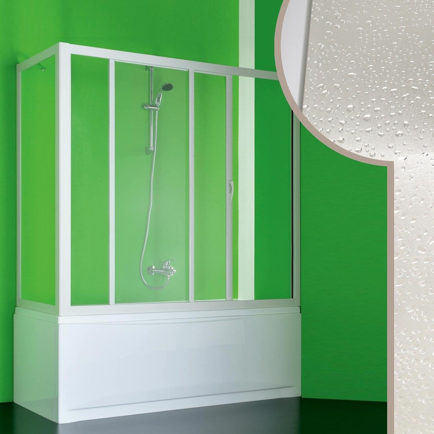 Box Doccia Sopravasca 70x180 CM in Acrilico mod. Plutone con apertura laterale