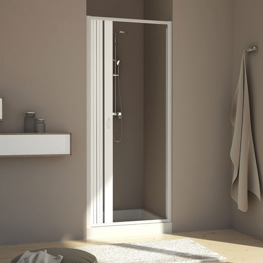 Porta Doccia 90CM H185 PVC mod. Aura Laterale