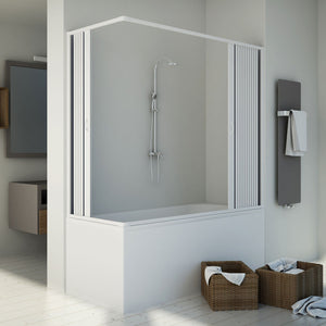 Box Doccia Sopravasca 70x150CM H150 PVC mod. Santorini Centrale