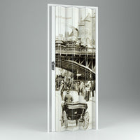 Porta a Soffietto da Interno in PVC New York 115x214 cm mod. Vera