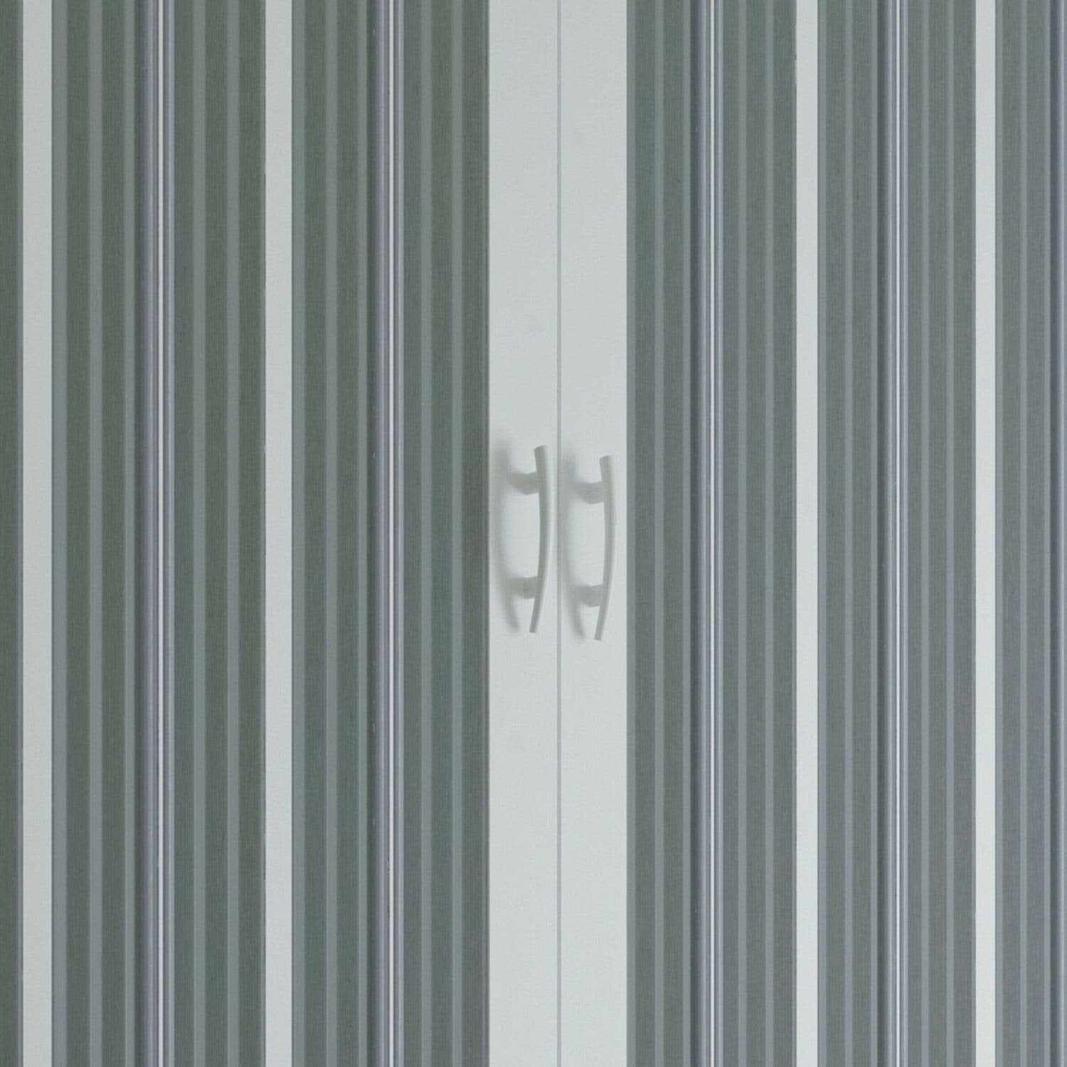 Box Doccia 3 Lati Sopravasca 70x170x70 cm in PVC a soffietto con Apertura Centrale H 150 cm colore Bianco mod. Flex