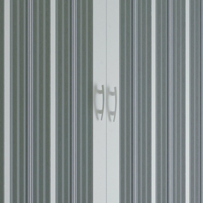 Box Doccia 3 Lati Sopravasca 70x170x70 cm in PVC a soffietto con Apertura Centrale H 150 cm colore Bianco mod. Flex