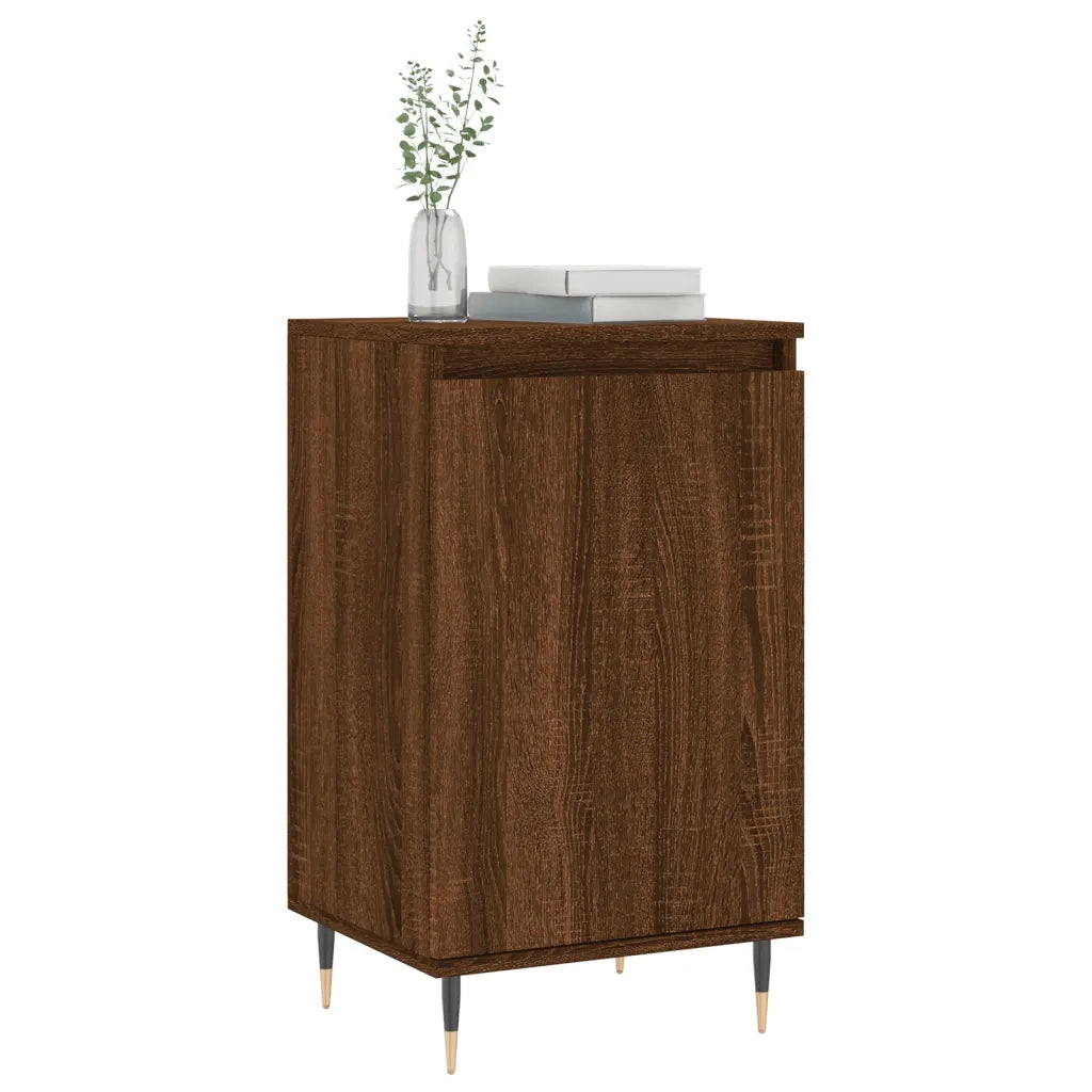 Credenze 2 pz Rovere Marrone 40x35x70 cm in Legno Multistratocod mxl 128533