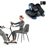 Macchina per il fitness per mani braccia gambe e macchina ellittica da scrivania, Cyclette a pedali e pedaliera elettrica silenziosa-Cardio machine