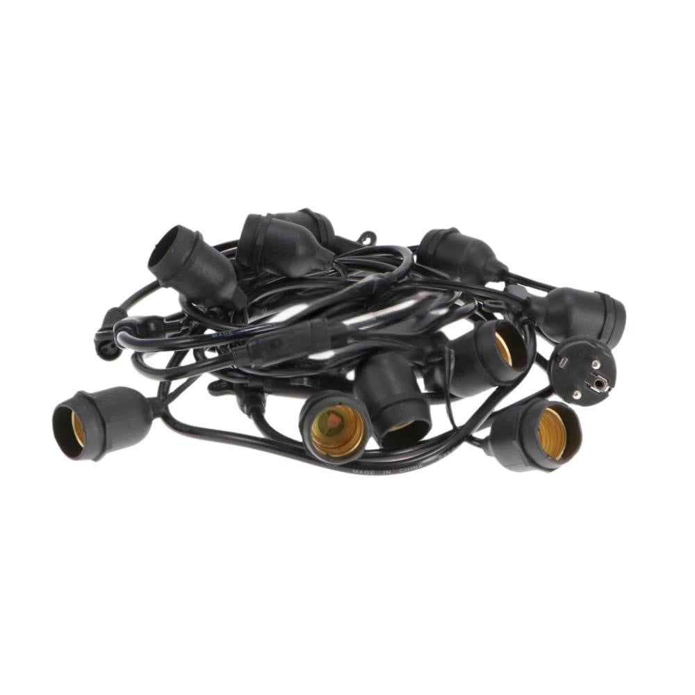Ghirlanda ledme 8956 10 portalampade e27 5m ip65 per esterno